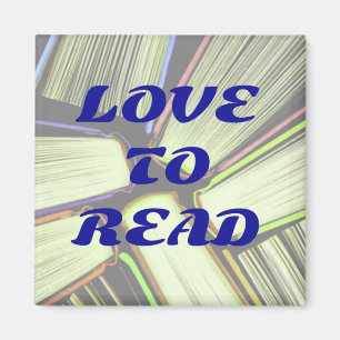 LIEBE ZUM LESEN des Magneten Magnet
