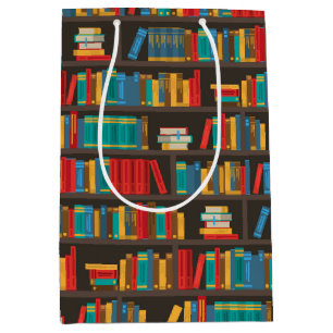Liebe zum Lesen von virtuellen Bibliotheken Mittlere Geschenktüte