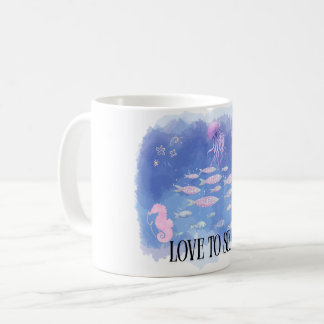 LIEBE ZUM MEER KAFFEETASSE