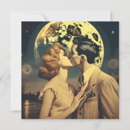 Liebe zum Mond, Reiseplakat individuell anpassbar