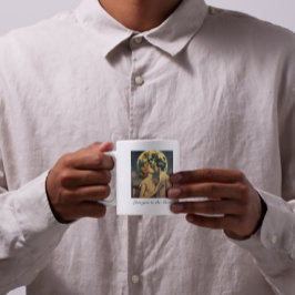 Liebe zum Mond, Reiseplakat individuell anpassbar Kaffeetasse