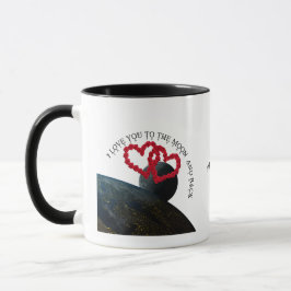 Liebe zum Mond und zurück - Eine kosmische LiebeMu Tasse