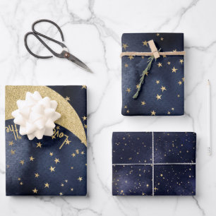 Liebe zum Mond und zurück Geschenkpapier Set