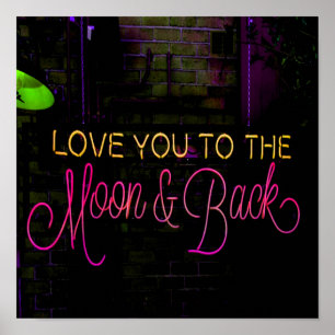 Liebe zum Mond und zurück Poster