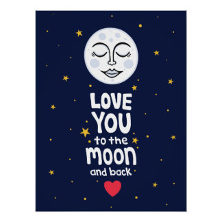 Liebe zum Mond und zurück Poster