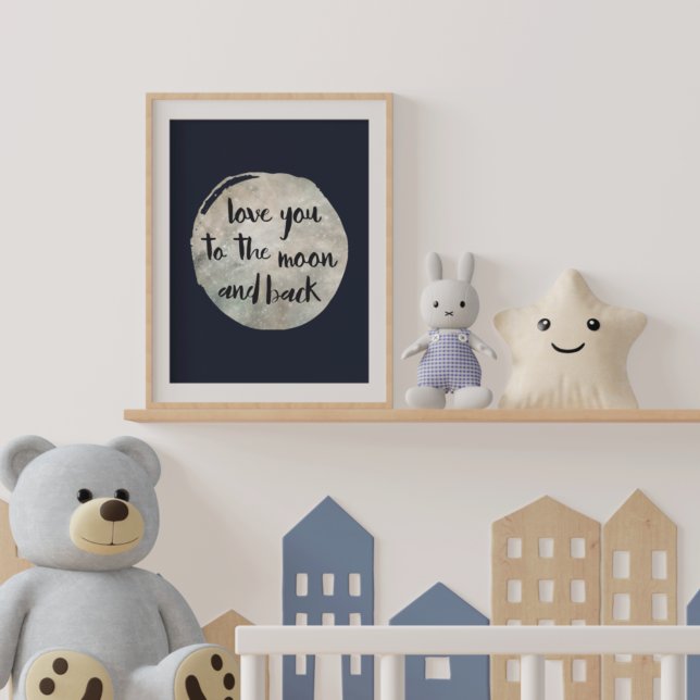 Liebe zum Mond und zurück Poster (Von Creator hochgeladen)