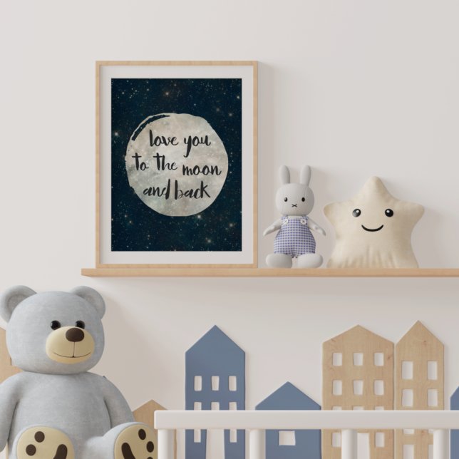 Liebe zum Mond und zurück Poster (Von Creator hochgeladen)