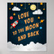 Liebe zum Mond und zurück Poster (Vorne)