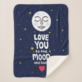 Liebe zum Mond und zurück Sherpadecke