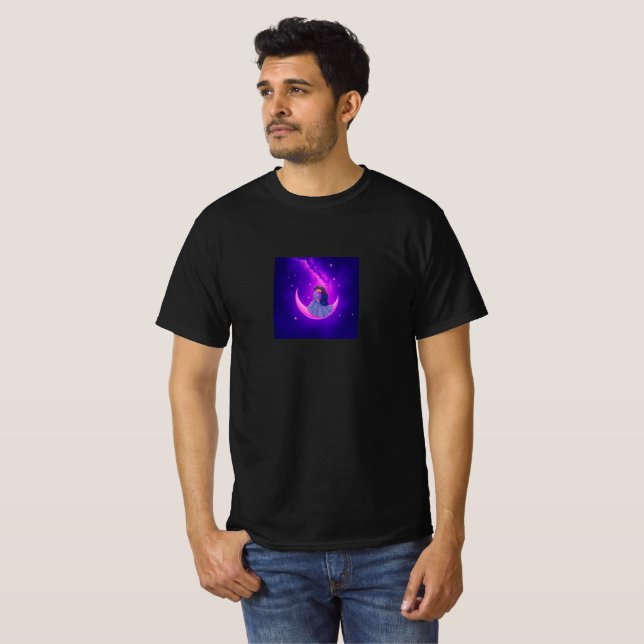 Liebe zum Mond und zurück T-Shirt (Vorne ganz)