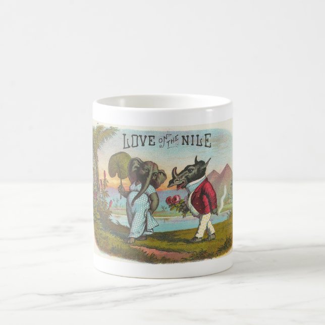 Liebe zum Nil Kaffeetasse (Mittel)