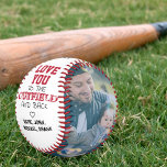 Liebe zum Outfield und zum Back Vatertag Baseball<br><div class="desc">Liebe zum Outfield und Back Vatertag Baseball</div>