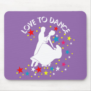 Liebe zum Tanzen Mousepad