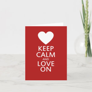 Liebe zum Valentinstag Feiertagskarte