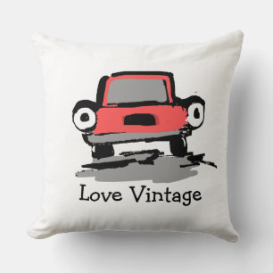 Liebe zum Vintage Kissen