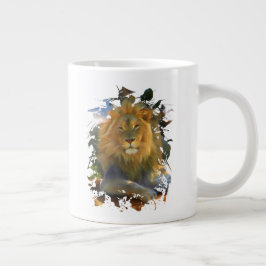 LIEBE ZUR ARBEIT Jumbo-Tasse