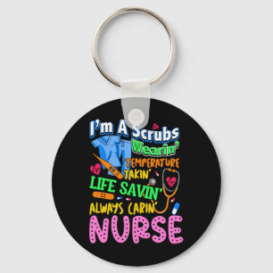 Liebe zur Krankenpflege in der Krankenpflegeschule Schlüsselanhänger
