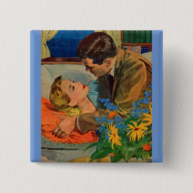 Liebe zur Liebe Button (Vorderseite)