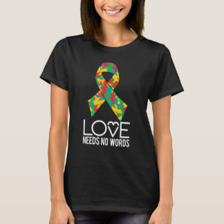 Liebe zur Unterstützung von Autismus braucht kein T-Shirt