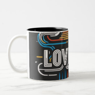 Liebe Zweifarbige Tasse