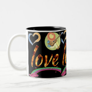 Liebe Zweifarbige Tasse