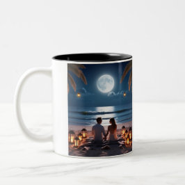 Liebe Zweifarbige Tasse