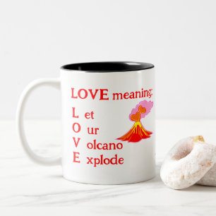 Liebe Zweifarbige Tasse