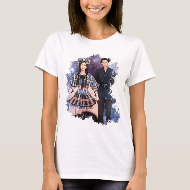 Liebe zwischen Fairy und Teufel T-Shirt (Vorderseite)