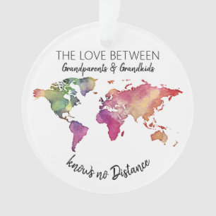 Liebe zwischen Großeltern und Enkelkindern Ornament