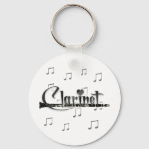 LiebeClarinet des Clarinet-I Schlüsselanhänger