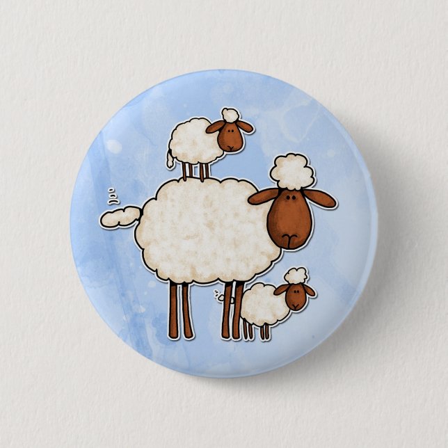 Liebemutterschaf (kein txt) button (Vorderseite)
