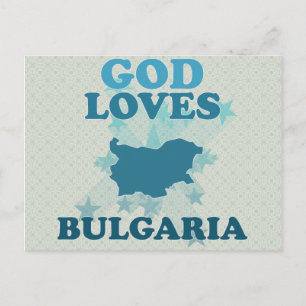 Lieben Bulgarien Postkarte