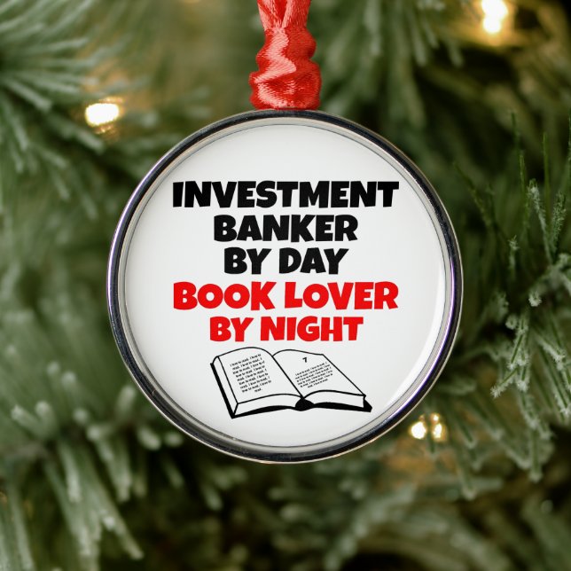 Lieben der Investmentbank Ornament Aus Metall (Baum)