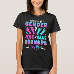 Lieben des Geschlechts Rosa oder Blau Opa itte T-Shirt