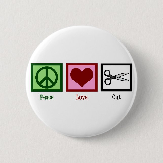 Lieben für Frieden Button (Vorderseite)