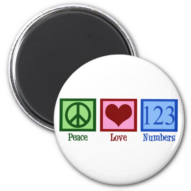 Lieben für Frieden Magnet (Vorne)