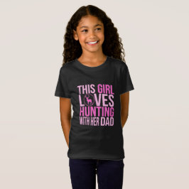 Lieben jagen mit ihrem Vater T-Shirt