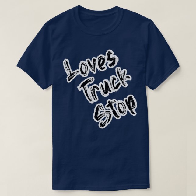 Lieben LKW Stopp Classic T-Shirt (Design vorne)