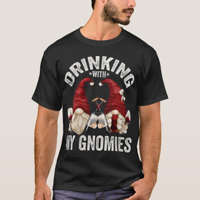 Lieben mit niedlichen Weinen trinken mit meinen Gn T-Shirt (Vorderseite)
