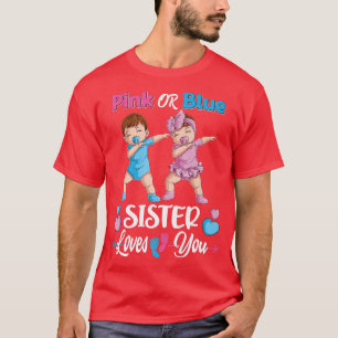 Lieben mit rosa oder blauer Schwanze T-Shirt