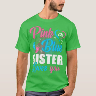 Lieben mit rosa oder blauer Schwanzlanze Sie Gesch T-Shirt