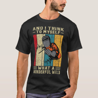Lieben schweißend, und ich denke mir, was für ein T-Shirt