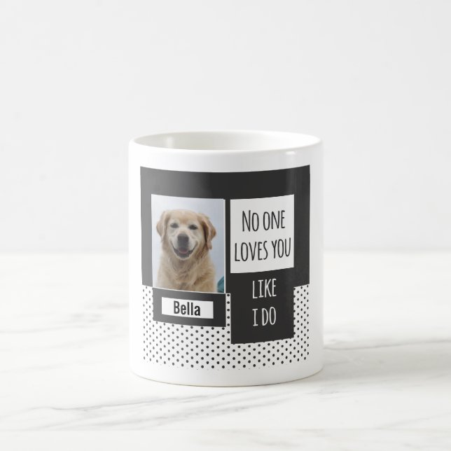 Lieben Sie, wie ich kundenspezifische HundeTasse Kaffeetasse (Mittel)