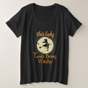 Lieben sind Hexerei Große Größe T-Shirt
