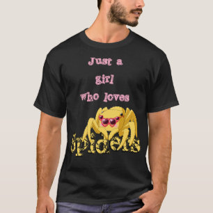 Lieben Spinnen Tarantula - Geschenk für Frauen 1 T-Shirt