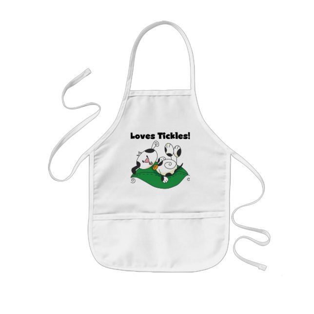 Lieben Tickles T - Shirt und Geschenke Kinderschürze (Vorne)