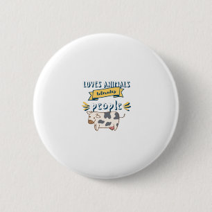 Lieben Tiere tolerieren Button