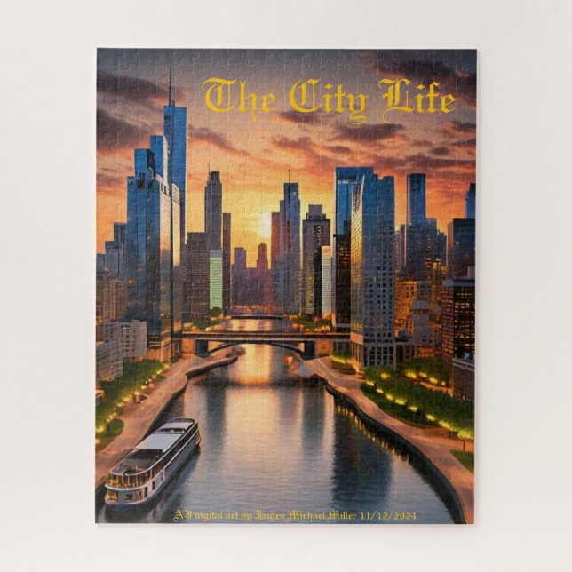 Lieben Urlaub Puzzle Art (Vertikal)