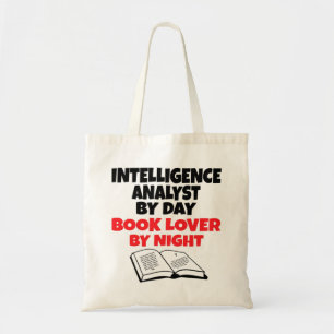 Lieben von Intelligence Analyst lesen Tragetasche