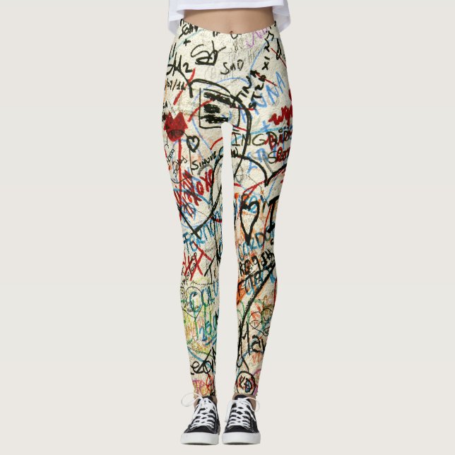 Lieben von Romeo und Julia Leggings (Vorderseite)